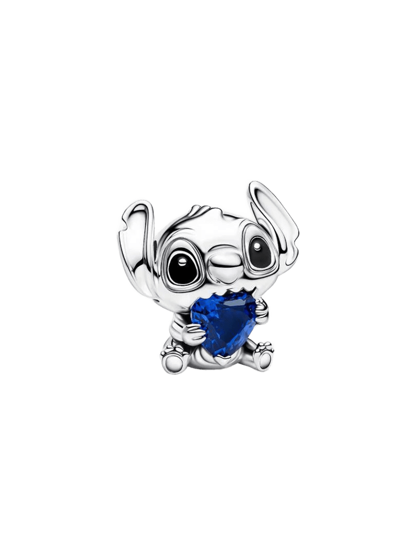 Charm Stitch Corazón Azul de Disney