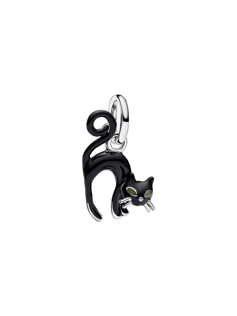 Charm Colgante Gato Negro