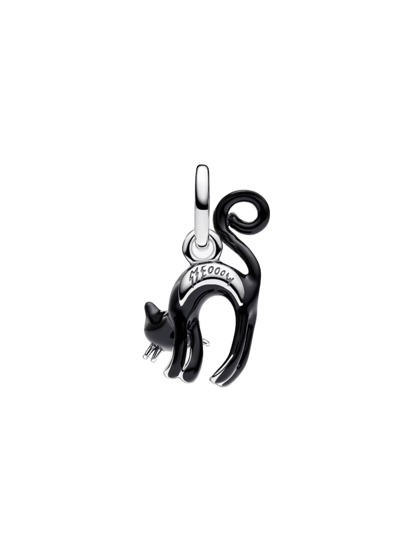Charm Colgante Gato Negro