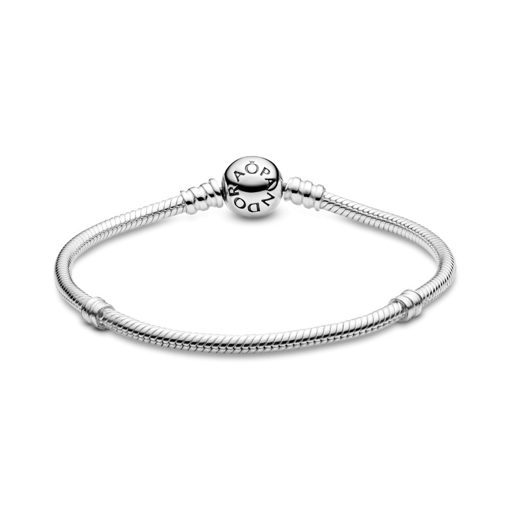 Brazalete con cierre de corazon en circonitas