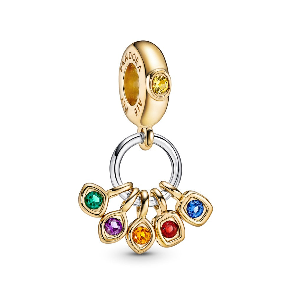 Charm Colgante Gemas del Infinito de Los Vengadores de Marvel