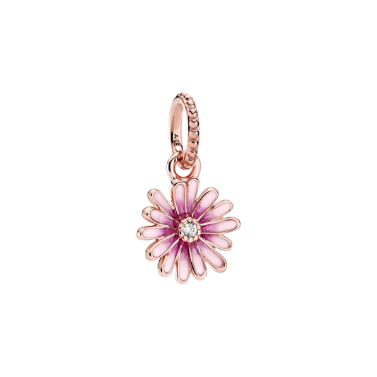 Charm Colgante Margarita Rosa