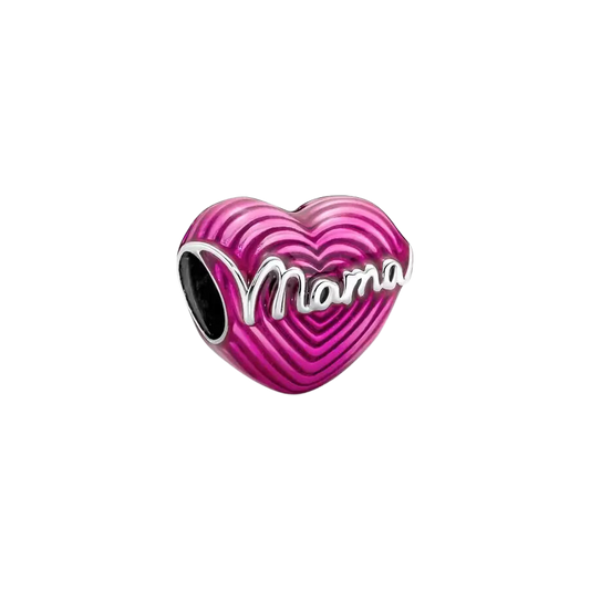 Charm Corazón Amor Radiante de Madre