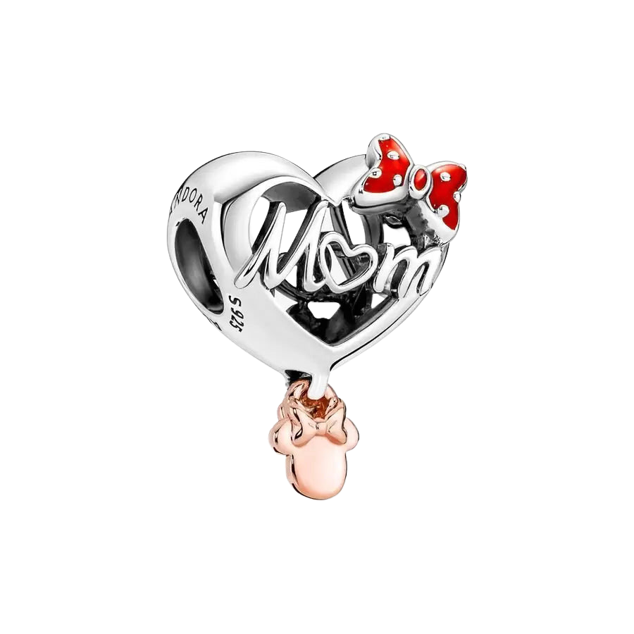 Charm Corazón Mamá Minnie Mouse de Disney