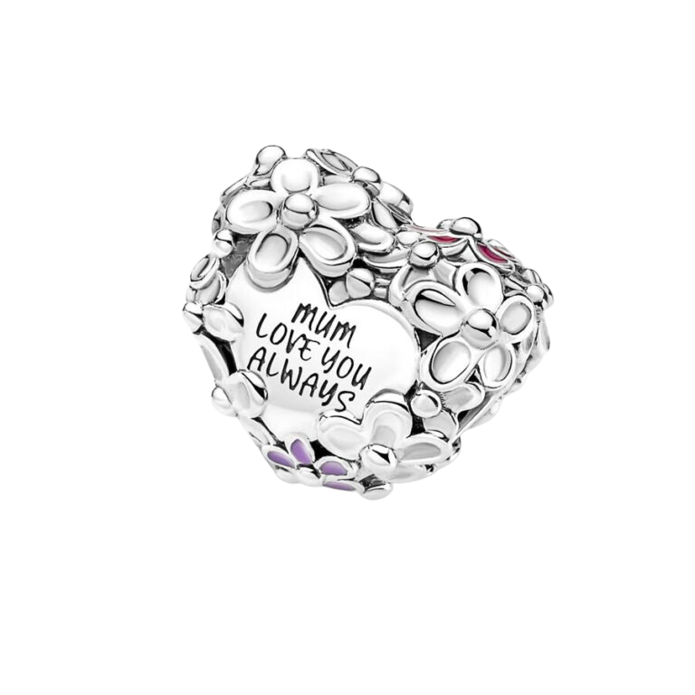 Charm Corazón Margarita Mamá