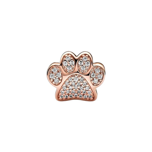 Charm Huella Brillante Rose