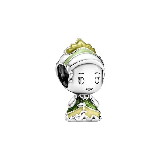 Charm Princesa Tiana y el Sapo de Disney