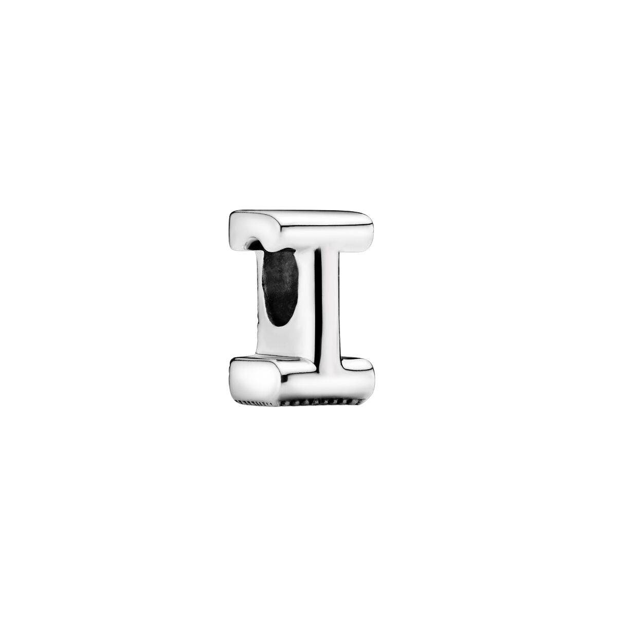 Charm en plata de ley Letra I