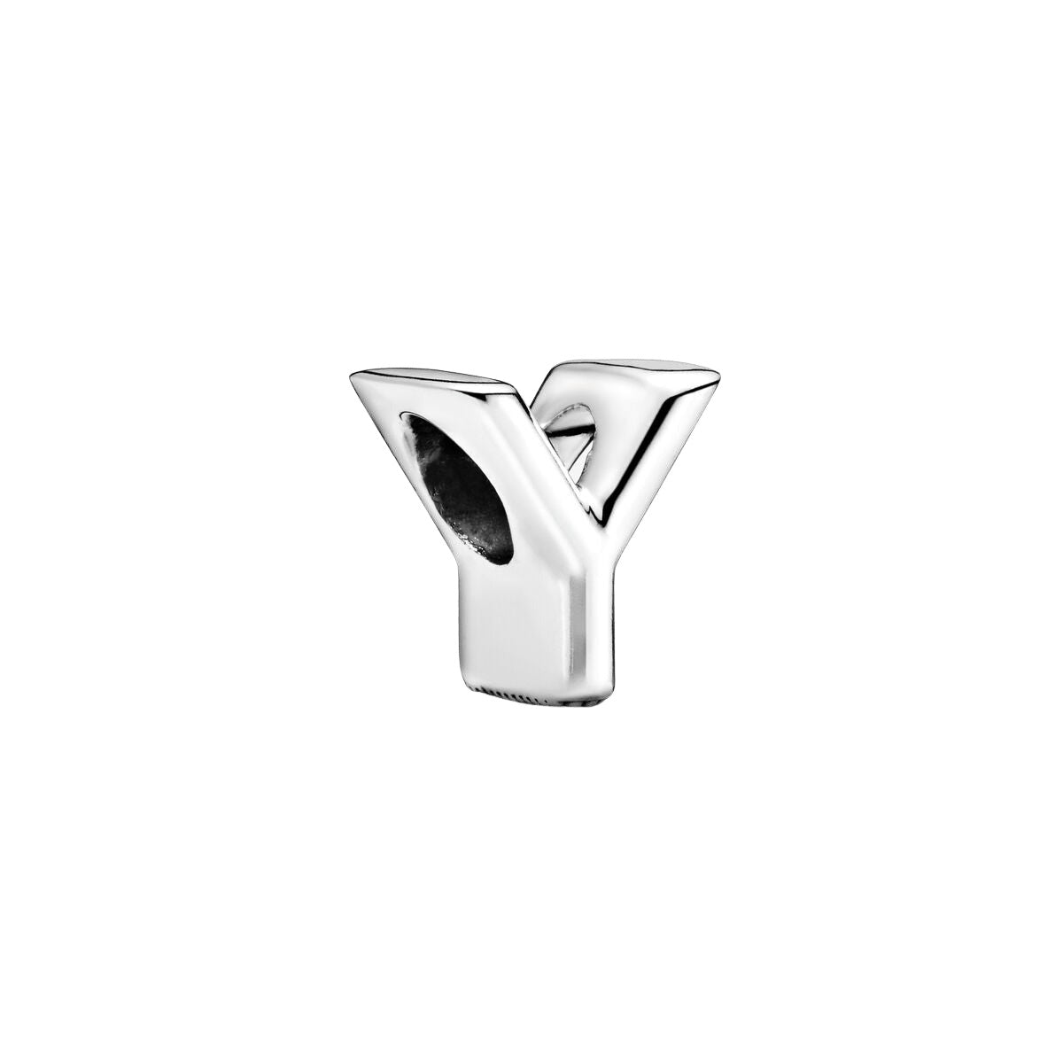 Charm en plata de ley Letra Y
