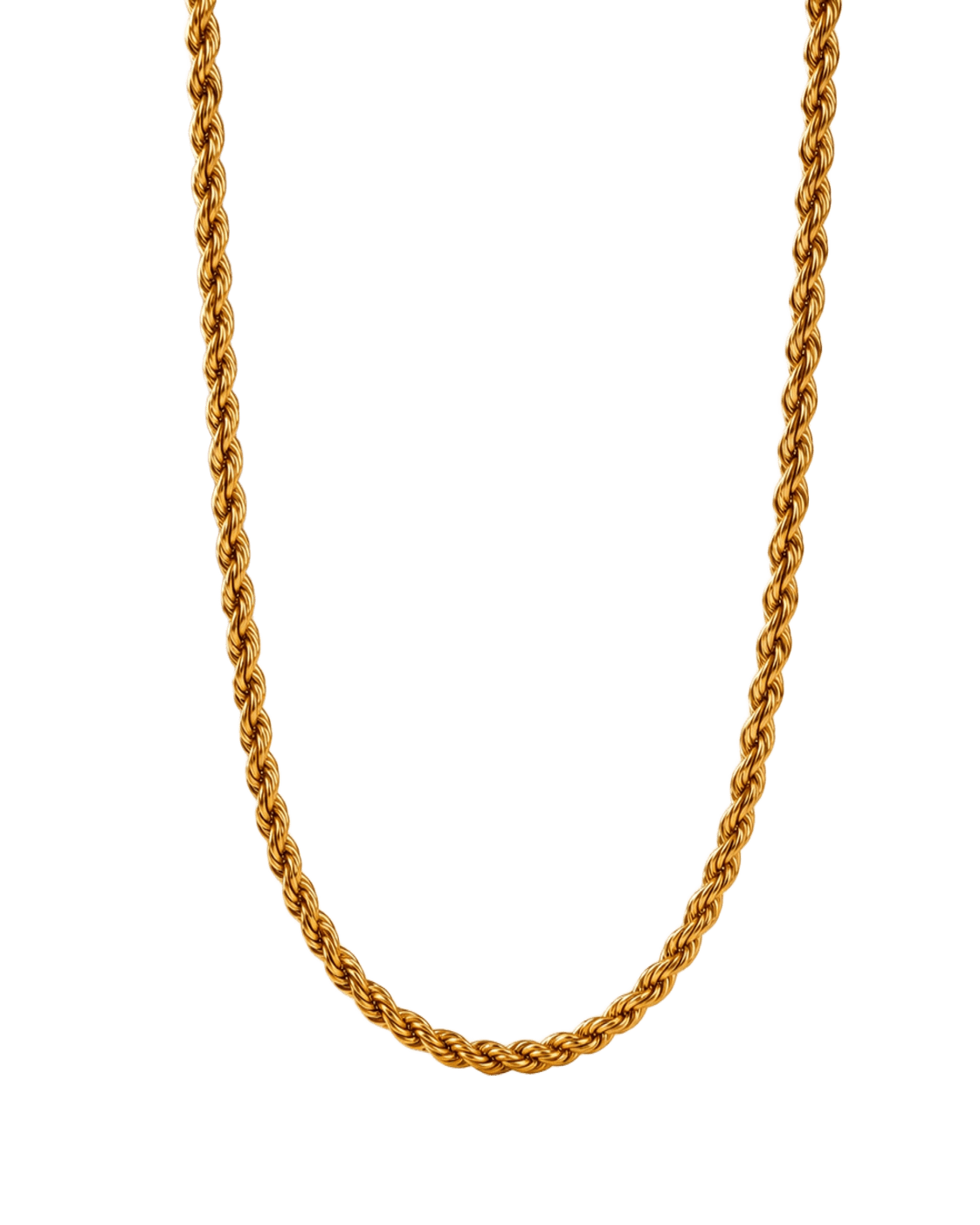 Cadena Turbillon Oro Laminado 18k