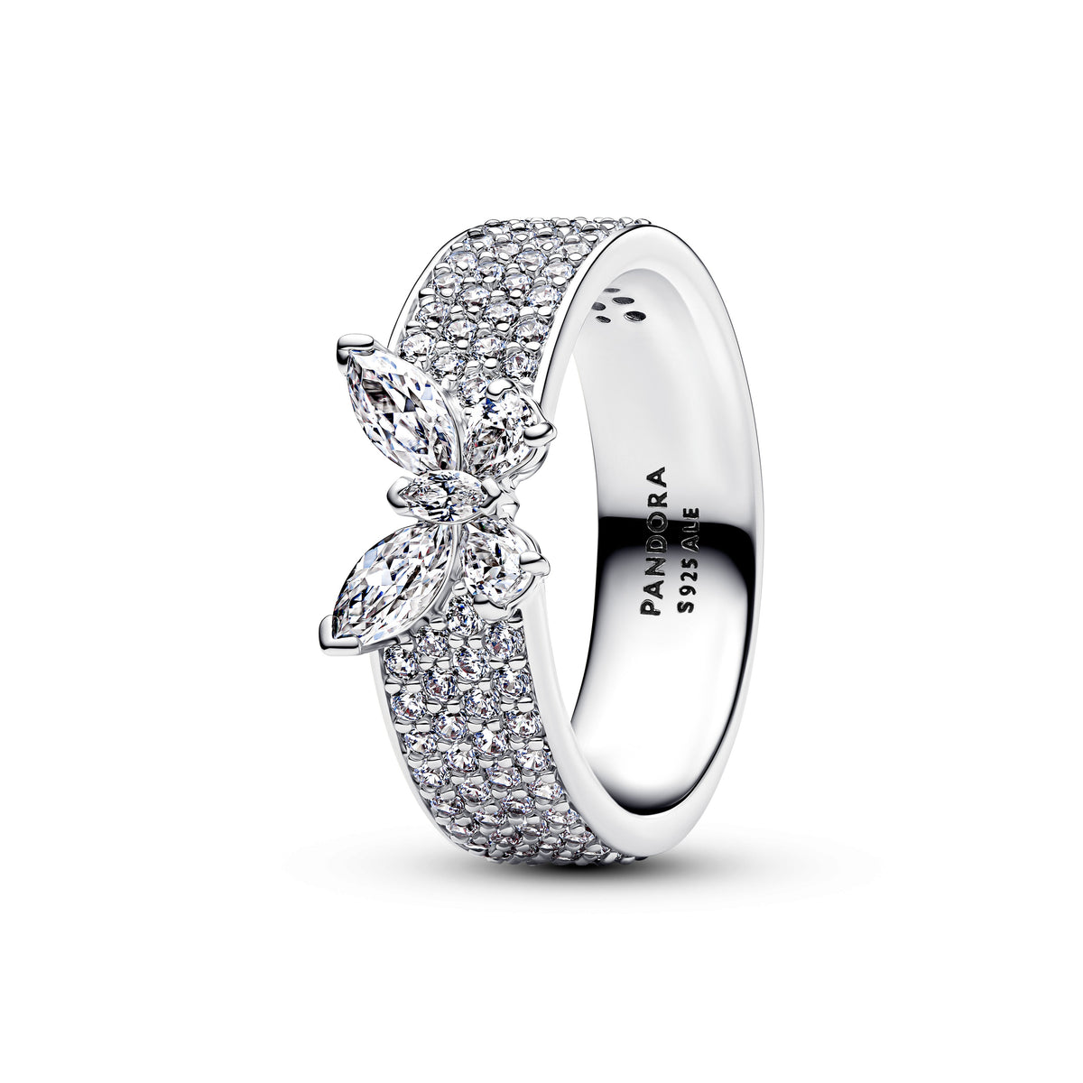 Anillo Mariposa Brillante - vista 2