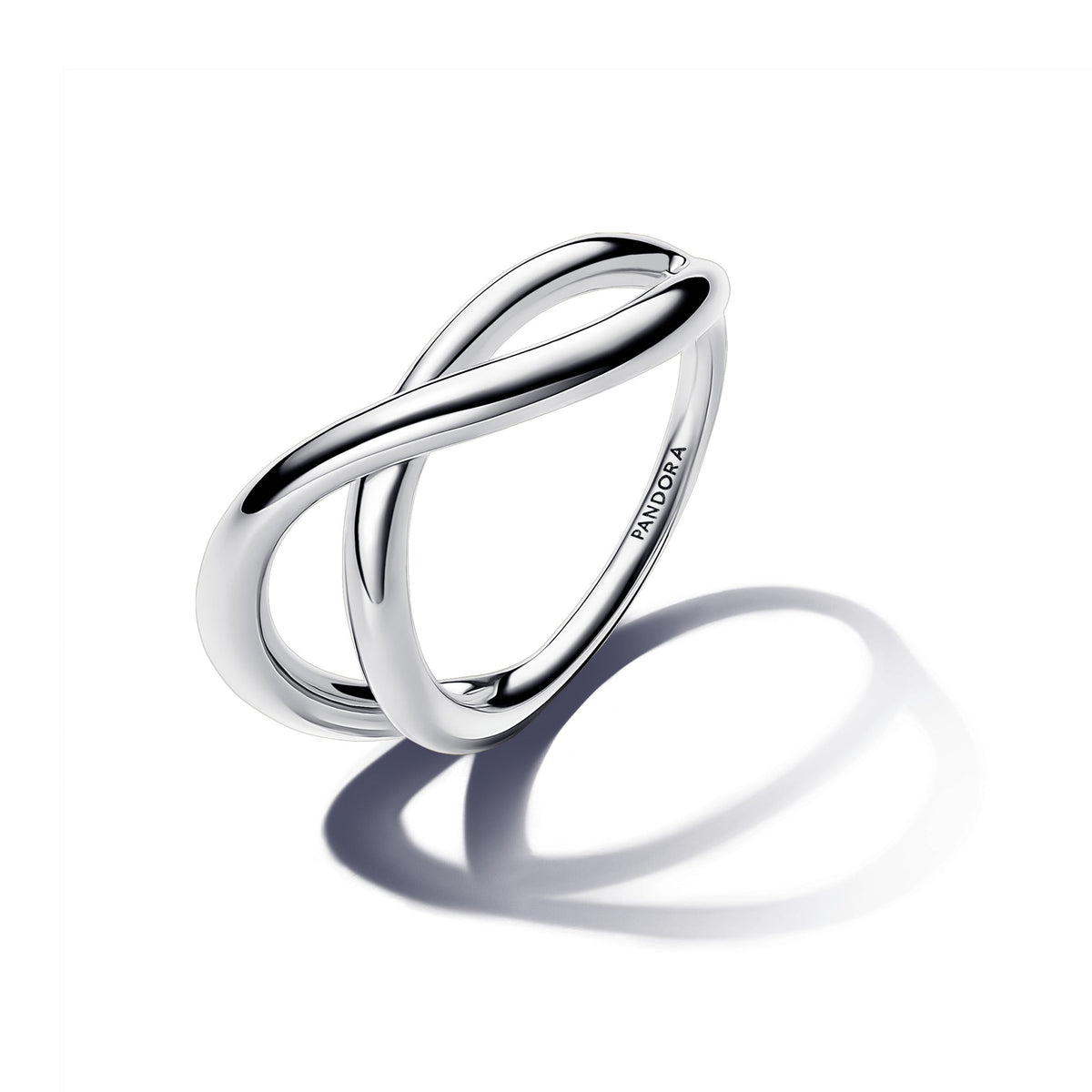 Anillo Formas Orgánicas Entrelazadas