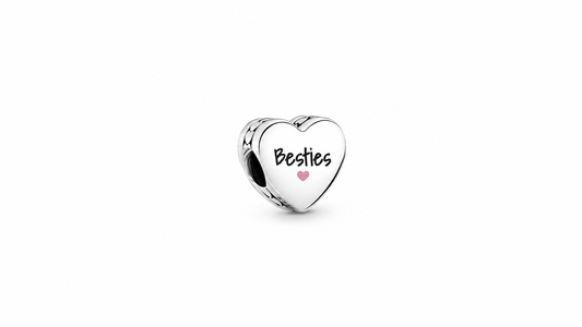 Charm Corazón Besties YA1766 - frente sobre fondo blanco