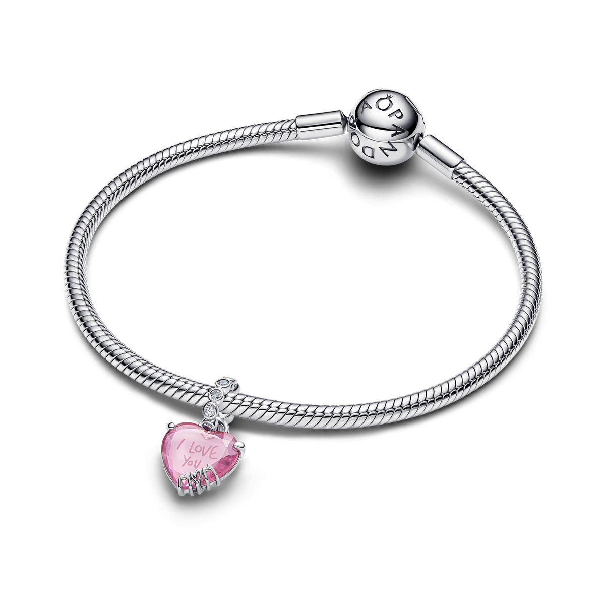 Charm Colgante I Love You Mom - vista 3