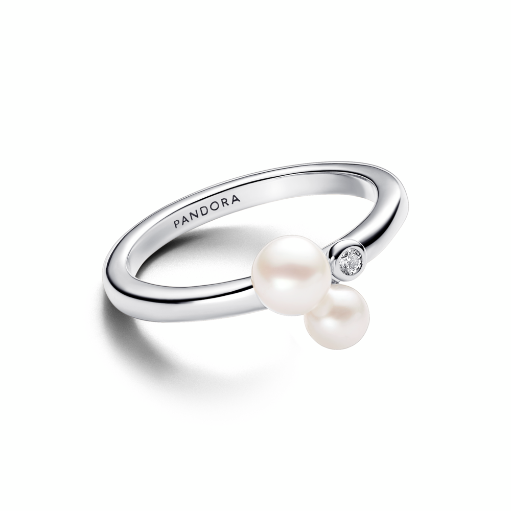 Anillo Dúo de Perlas - vista 2
