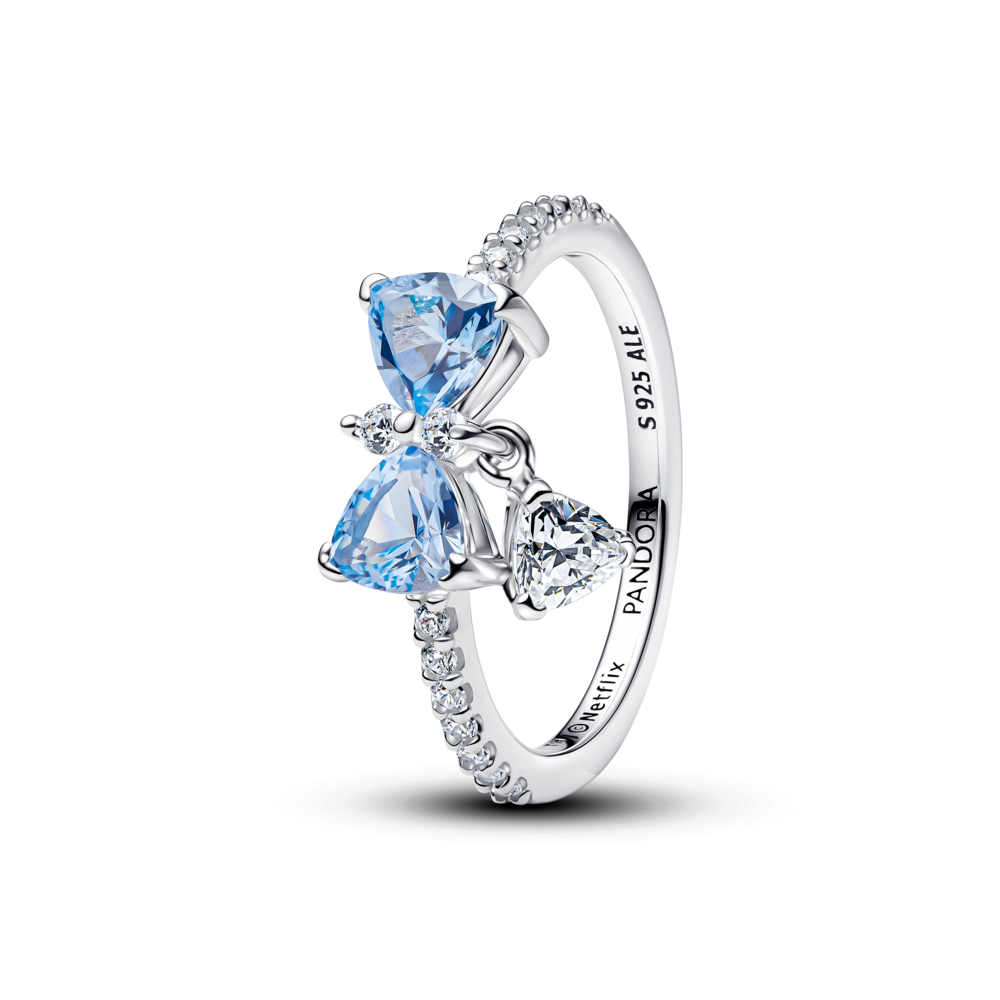 Anillo Lazo Azul Bridgerton Pandora - vista 1